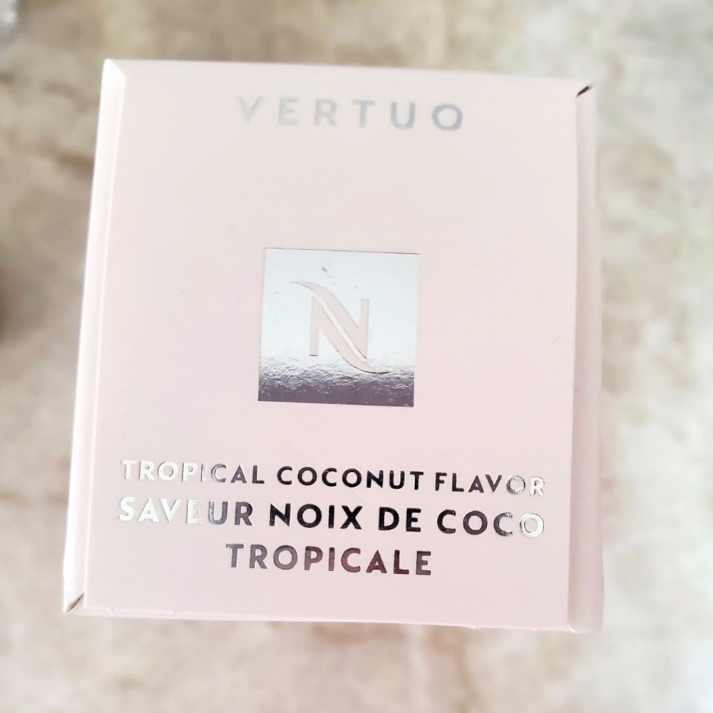 Nespresso Vertuo (VL) Tropical Coconut Flavor Over Ice Sleeve (10 pods)